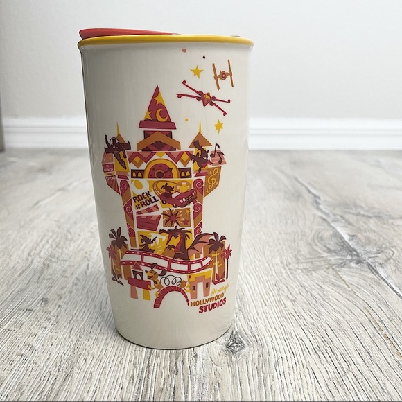 Starbucks Disney Hollywood Studios Ceramic Coffee Tumbler - Picture 1 of 14
